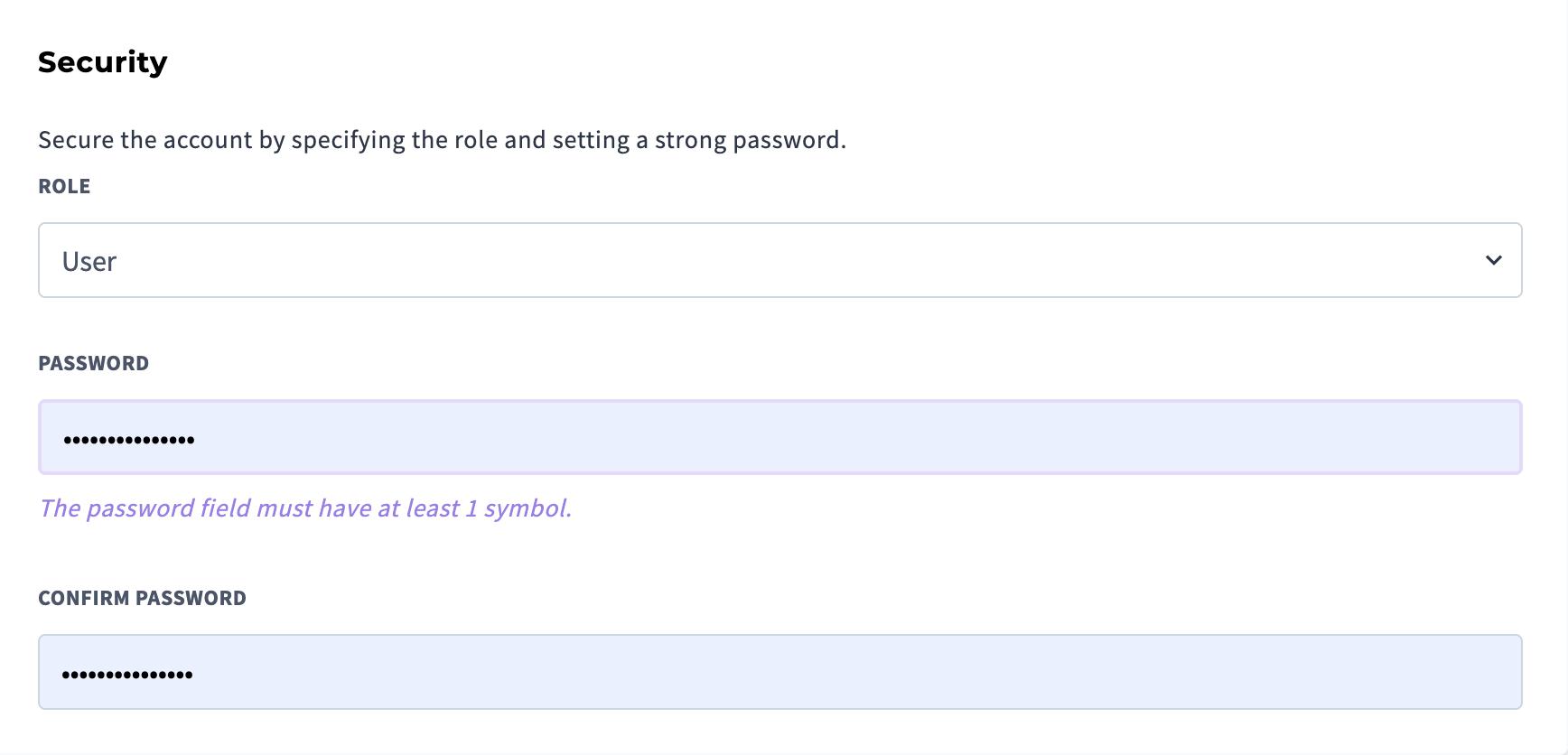 Password Validation